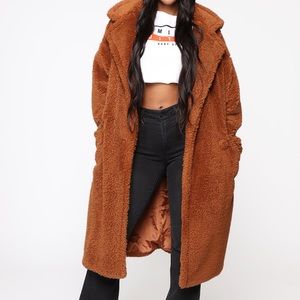 Cover Girl Teddy Coat